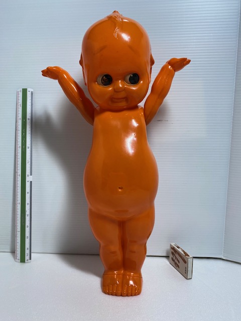 おトク】 昭和レトロ キューピー セルロイド 高さ約22.5cm