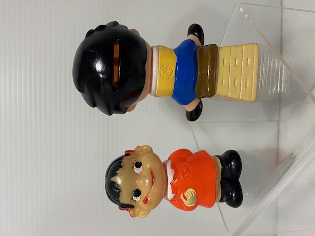 大阪市信用金庫☆昭和レトロ☆信ちゃん☆ソフビ人形☆貯金箱 11