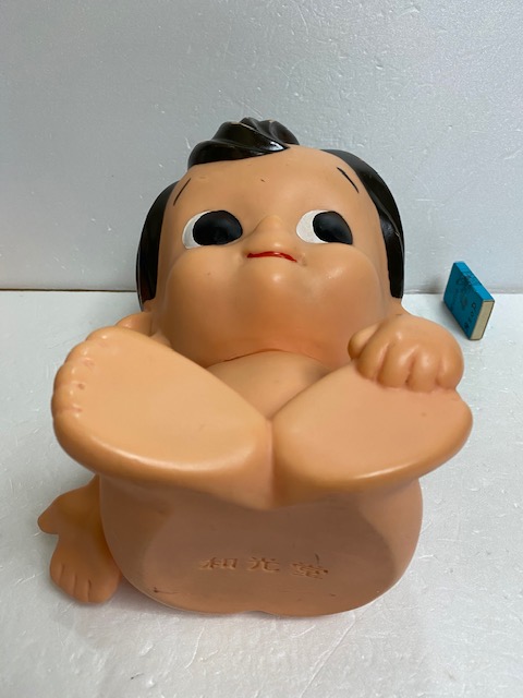 店頭用・カウンター用☆和光堂☆ワコちゃん☆ソフビ人形☆貯金箱