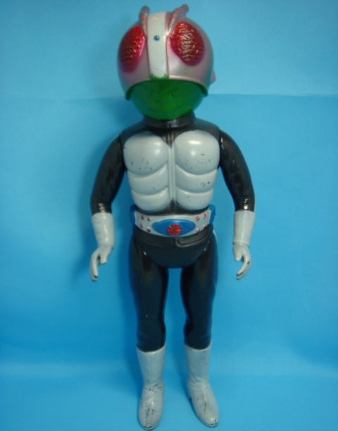 特大☆バンダイ 仮面ライダー ソフビ人形 36．0cm 放映当時 石森