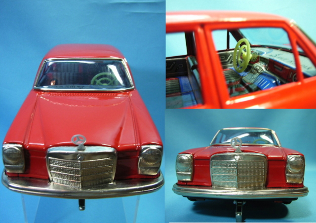 メルセデスベンツ ブリキ ブリキ自動車 メルセデス250SEクーペ