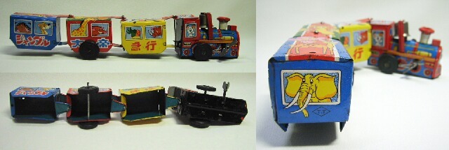 タカトク ジャングル大帝 機関車 ブリキ 28．0cm 当時物 JAPAN
