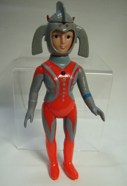 レア 美品 ブルマァク ウルトラの母 ソフビ人形 １９ ５ｃｍ 当時物 現状 To1849