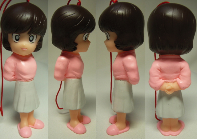 希少☆陽あたり良好 かすみちゃん ソフビ人形 当時のモノ あだち