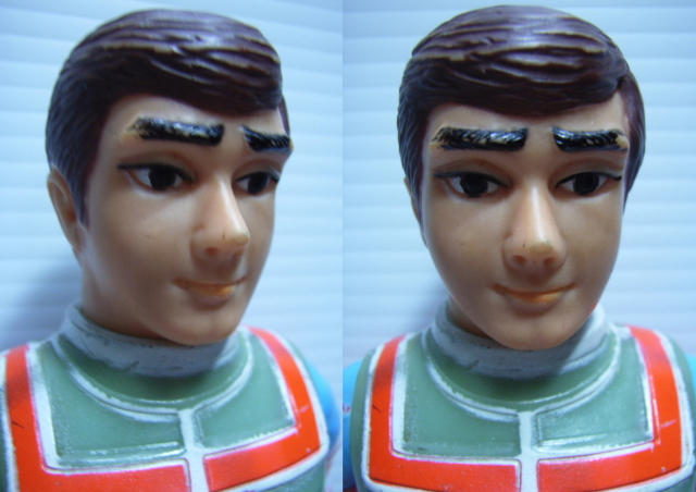 レア☆ブルマァク ウルトラマンタロウ ZAT 男性隊員 ソフビ人形