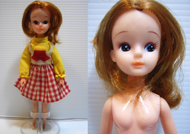 1982年☆3代目 タカラ リカちゃん 人形 21．5cm 当時