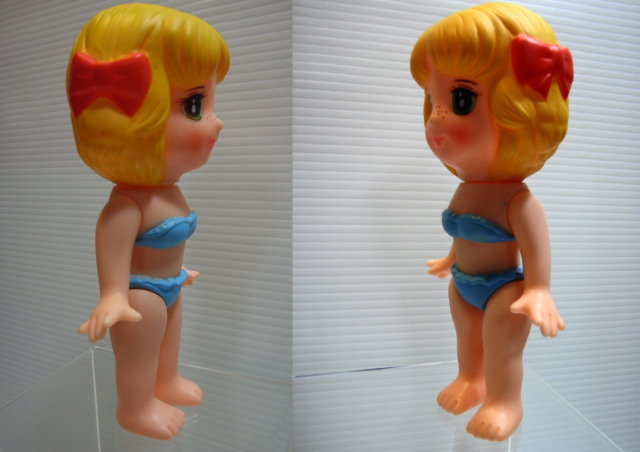 美品☆キャンディキャンディ? ソフビ人形 14.5cm 水着 美品☆キャンディキャンディ? ソフビ人形 14.5cm 水着