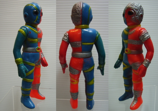 タカトク 人造人間キカイダー ソフビ人形 14．3cm 当時 現状