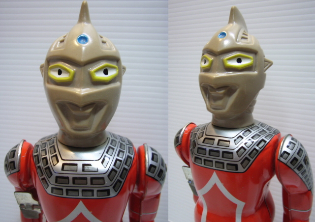 貴重☆美品 ブルマァク ウルトラセブン ブリキ 人形 24.0cm 当時