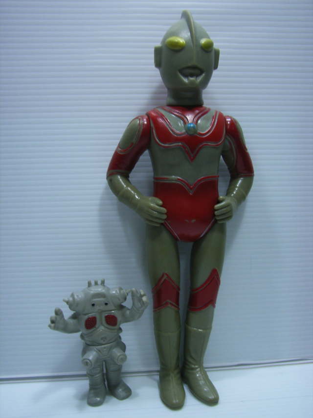 ブルマァク 帰ってきたウルトラマン ソフビ人形 大 ２９．３ｃｍ 当時