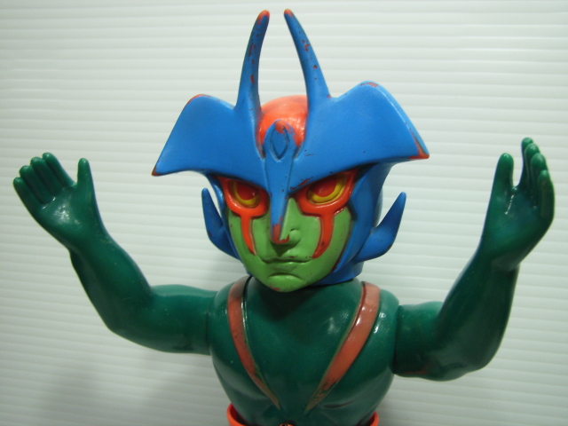 貴重☆バンダイ デビルマン（マスク脱着可） ソフビ人形 28