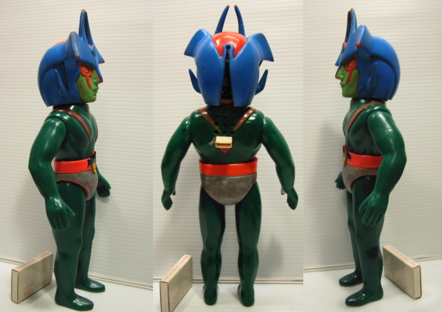 貴重☆バンダイ デビルマン（マスク脱着可） ソフビ人形 28．0cm