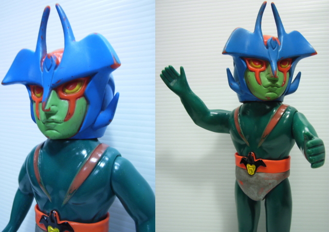 貴重☆バンダイ デビルマン（マスク脱着可） ソフビ人形 28