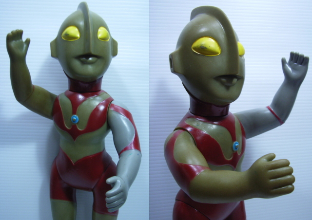 レア☆ブルマァク ウルトラマン ソフビ人形 特大 37．5cm