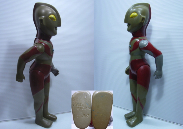 レア☆ブルマァク ウルトラマン ソフビ人形 特大 37．5cm