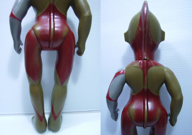 レア☆ブルマァク ウルトラマン ソフビ人形 特大 37．5cm 当時物