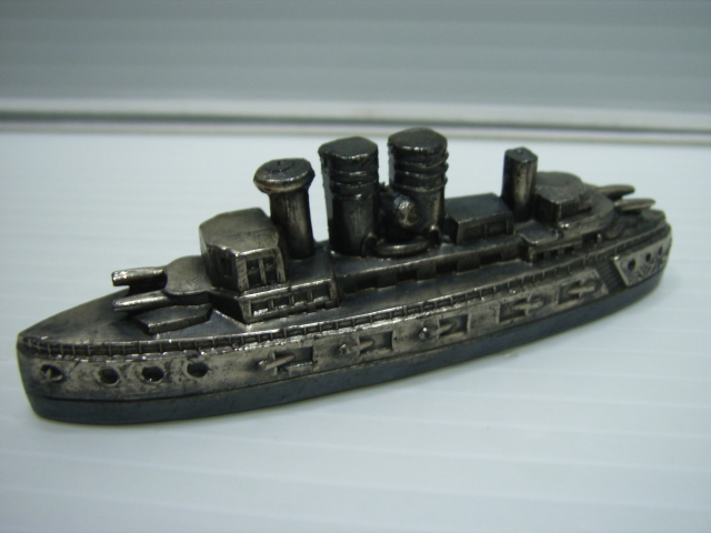 軍艦 みかさ 8．0cm 137g 当時物 戦艦 現状 詳細不明◇江崎