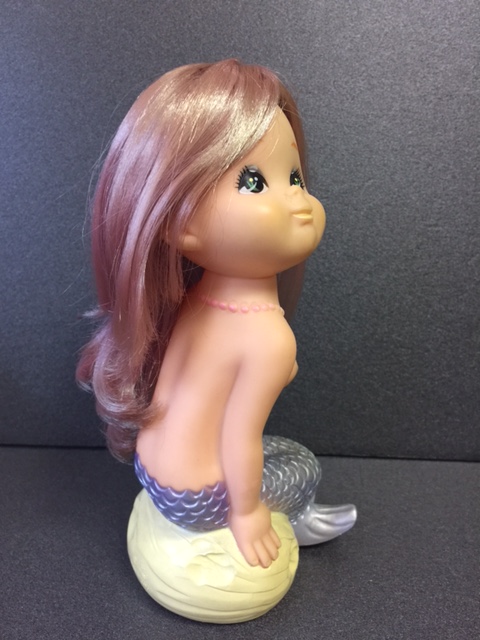 珍品☆人魚 セクシー ソフビ人形 20．4cm 当時物 JAPAN