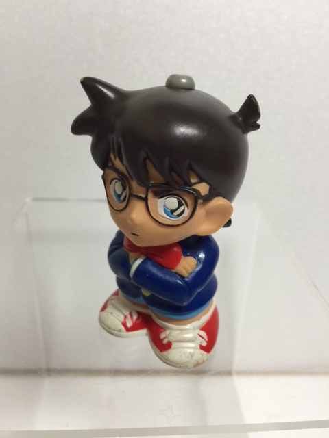 名探偵コナン コナン ソフビ人形 6．8cm 当時物 アニメ 現状