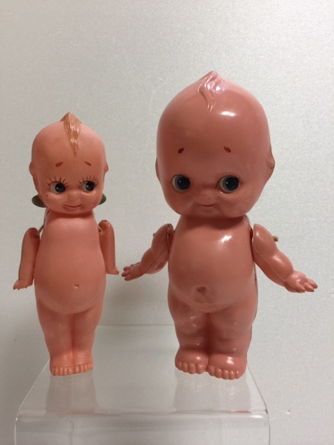 キューピー セルロイド 人形 １６．８ｃｍ 当時物 JAPAN 現状 